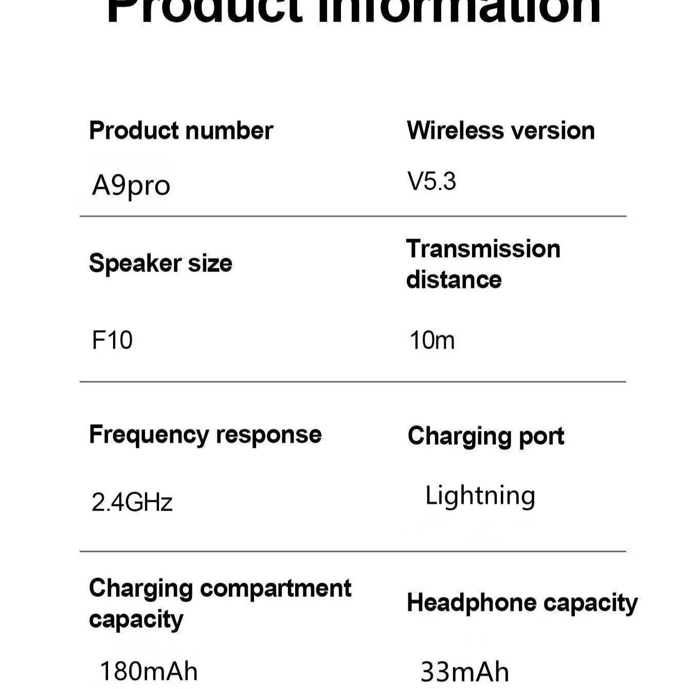 TWS Wireless Bluetooth Earphones with Microphone, High-Fidelity Stereo Sound, Smart Touch Controls, Low Latency, Extended Battery Life, and Auto Pairing Features