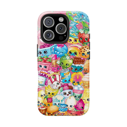 Shopkins Dream All-Over Print Smartphone Casing, Protective Cellphone Accessory, Tech Accessories with Protection, Compatible with Iphone 17 Pro Max, 16, 15, 14, 13, 12, 11 Pro Max/Plus (Style 1)