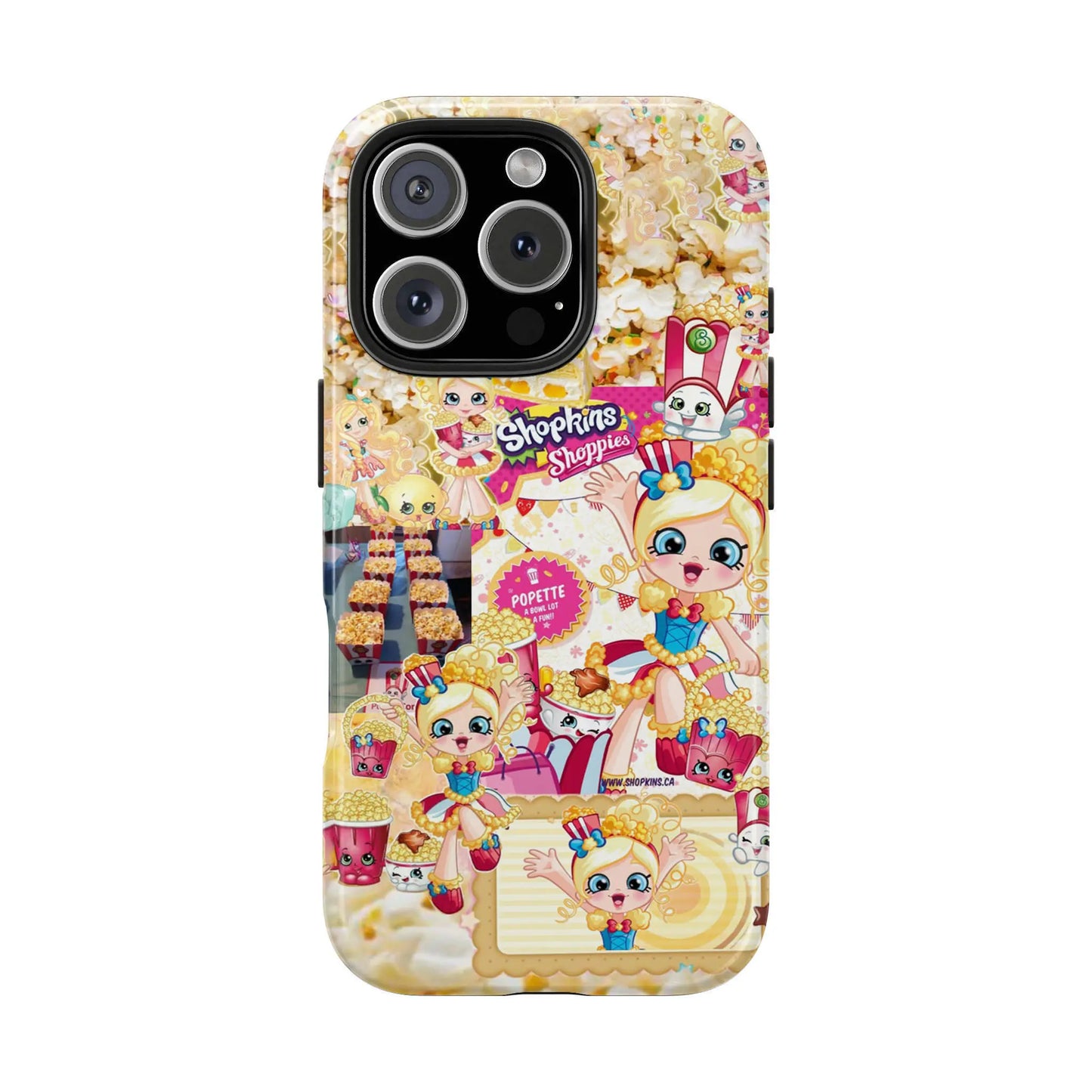 Shopkins Dream All-Over Print Smartphone Casing, Protective Cellphone Accessory, Tech Accessories with Protection, Compatible with Iphone 17 Pro Max, 16, 15, 14, 13, 12, 11 Pro Max/Plus (Style 1)