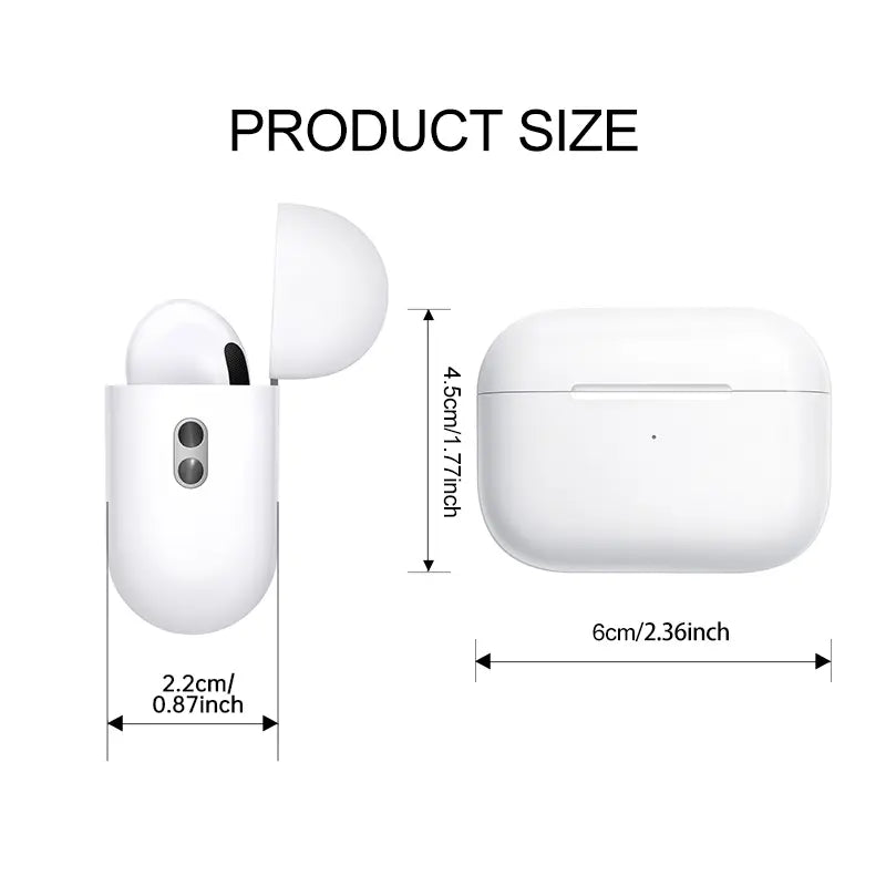 TWS Wireless Bluetooth Earphones with Microphone, High-Fidelity Stereo Sound, Smart Touch Controls, Low Latency, Extended Battery Life, and Auto Pairing Features