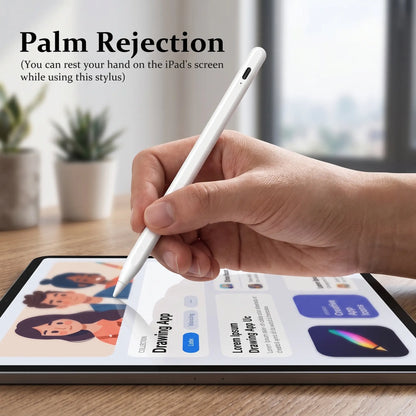 Pencil for Apple Ipad A16 11 and 10 Generation, Fast Charging Stylus for 2026-2018, for Ipad 11-6 Generation, Air 11-Inch/13-Inch M3/M2/5Th-3 Generation, Pro 13 "/11"/M4/12.9 ",Mini A17 Pro 7/6/5Th Palm Rejection Tilt Sensitivity Pen Tiktokshopholidayhaul