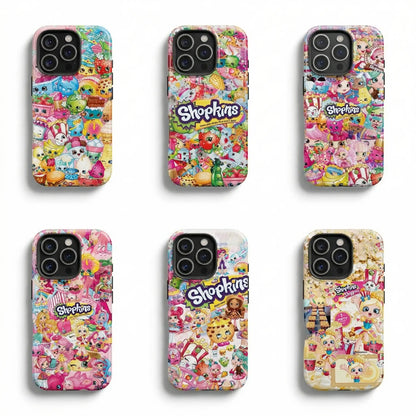 Shopkins Dream All-Over Print Smartphone Casing, Protective Cellphone Accessory, Tech Accessories with Protection, Compatible with Iphone 17 Pro Max, 16, 15, 14, 13, 12, 11 Pro Max/Plus (Style 1)