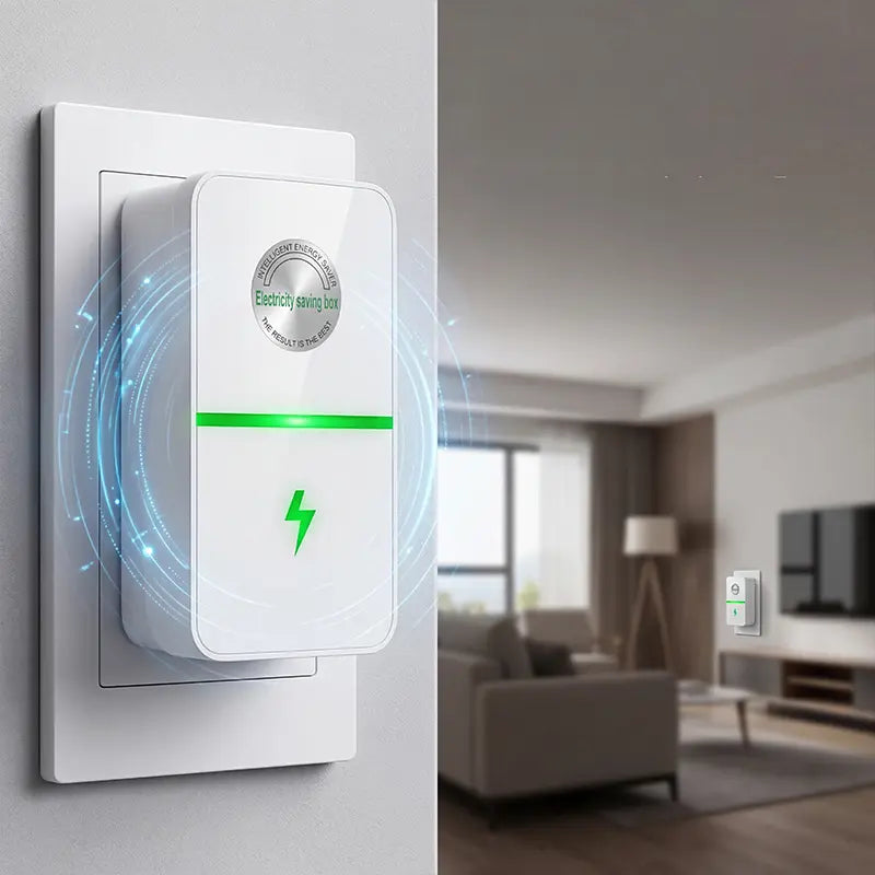 Plug-In Power Box with US Plug – 2026 Updated Design, Compatible with 90–250V Input Range.