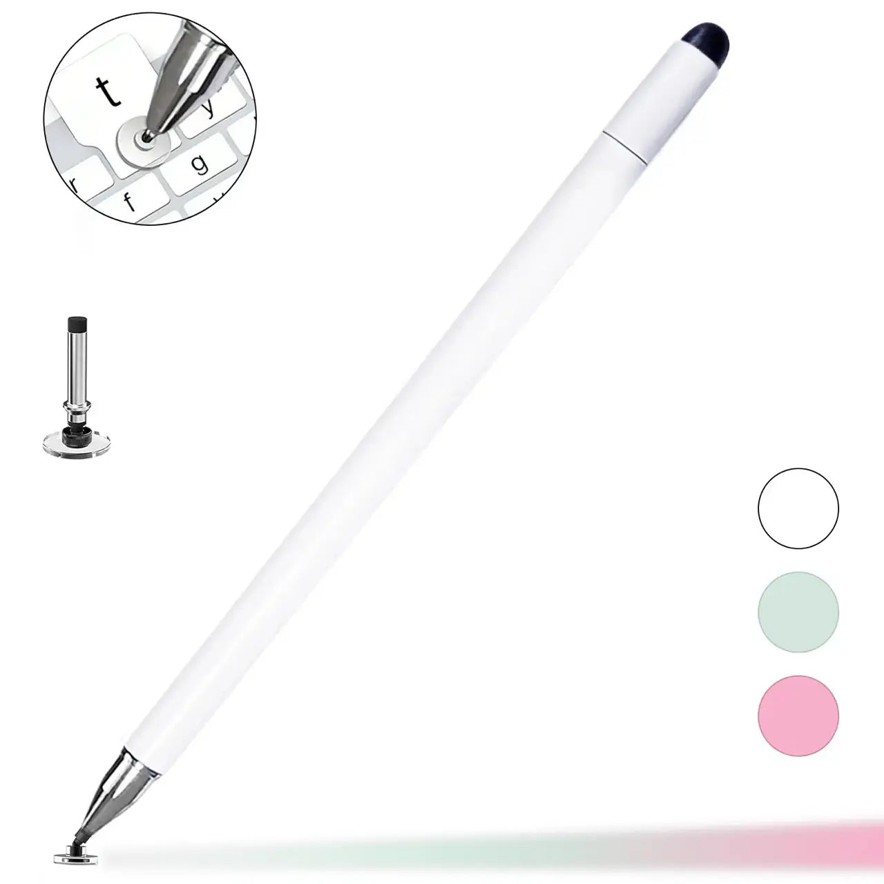3-In-1 Neutral Pen Flat Pen,High Precision Universal Stylus Pen for Itablets, Phones, Switch, Suitable for All Ages, for Touch Screen, Can Be Used as a School Season Gifts,Birthday Gifts Stylus for School Sets NO Bluetooth Needed Mothersdaygift